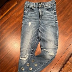 Express Super High waist jeans